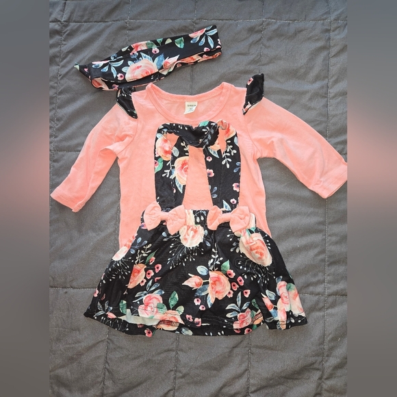 Bundle Of 4 Baby Girls Sets Size 3 To 6 Months, Mila,Little Gent,shein - Picture 4 of 4